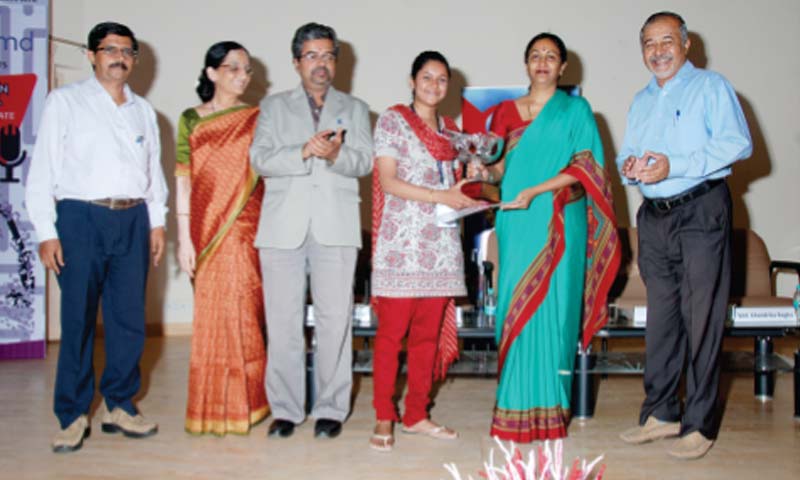 Best Lady Speaker - Vidya Vikas Institute of Engineering and Technology